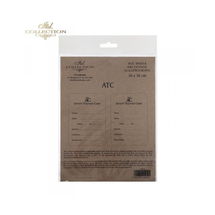 Spaanplaat T001A - ATC-basis