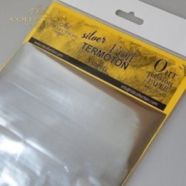 metallic folie Termoton * zilver