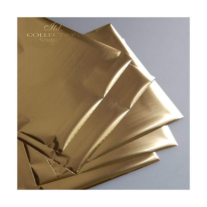 metallic folie Termoton * goud
