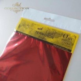 metallic folie Termoton * rood
