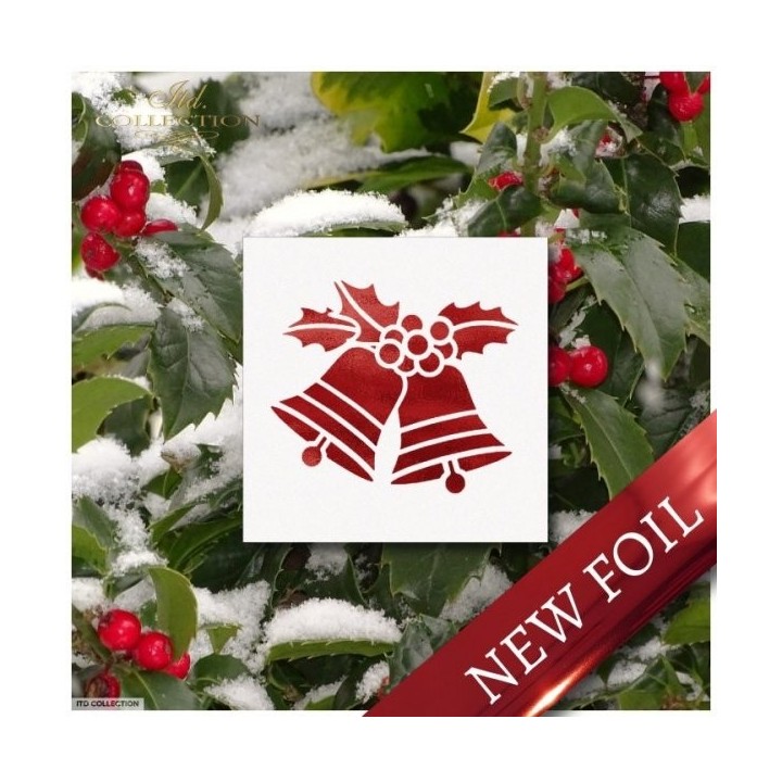 metallic folie Termoton * rood