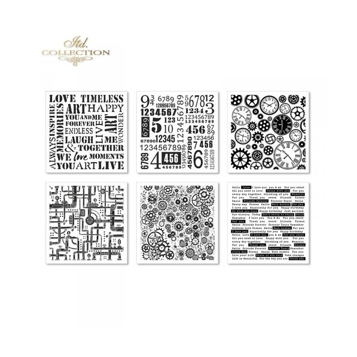 De set speciale documenten voor Mixed Media PSS040