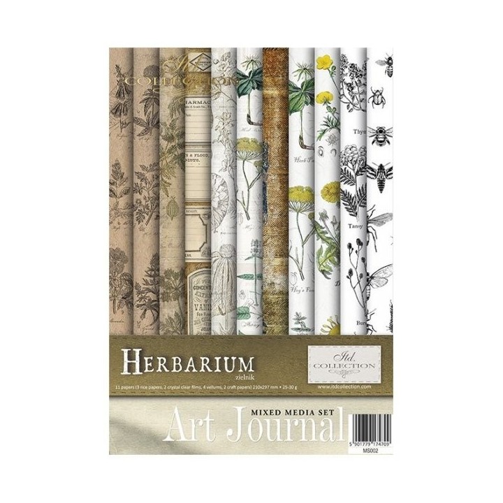 Creatieve set MS002 Kunstjournal Herbarium