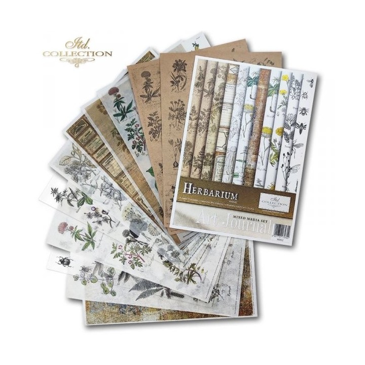 Creatieve set MS002 Kunstjournal Herbarium