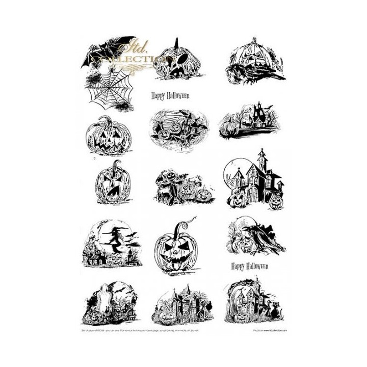 Creatieve set MS004 Kunstjournal Halloween