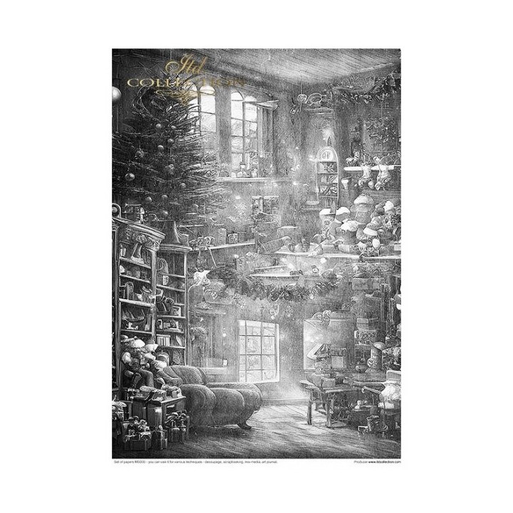 Creatieve set MS005 De speelgoedfabriek van de Kerstman